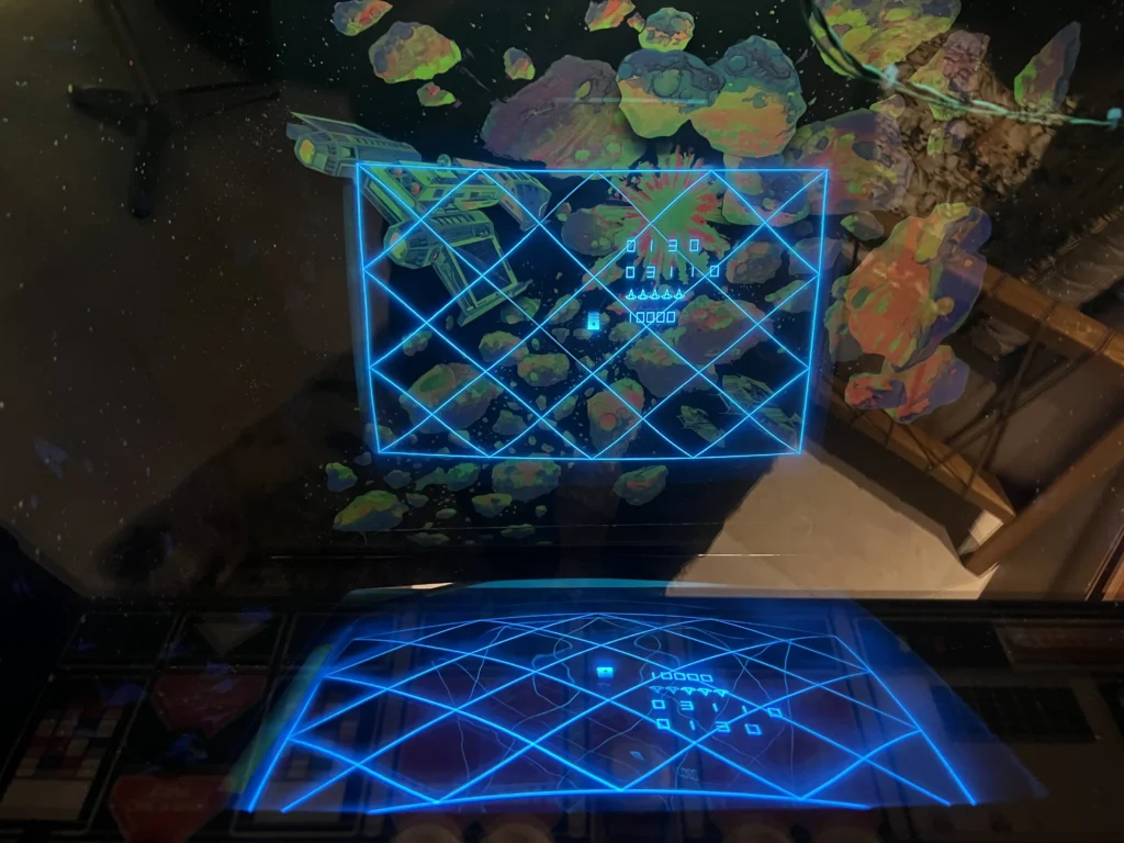 Atari Asteroids Deluxe Arcade - Upright - Screen Size Adjustment