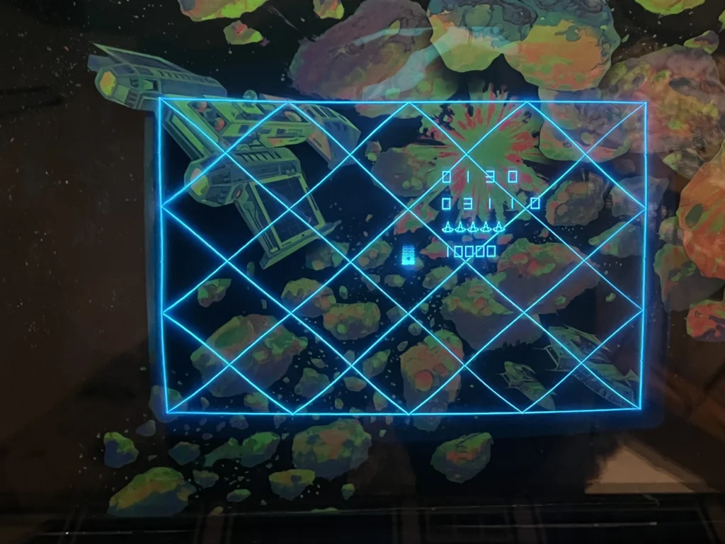 Atari Asteroids Deluxe Arcade - Upright - Screen Size Adjustment