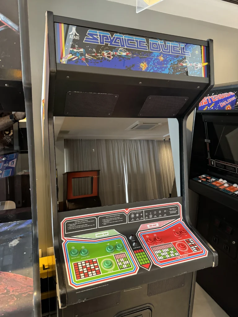 Space Duel Arcade Upright by Atari - Cardboard Bezel Manufacturing