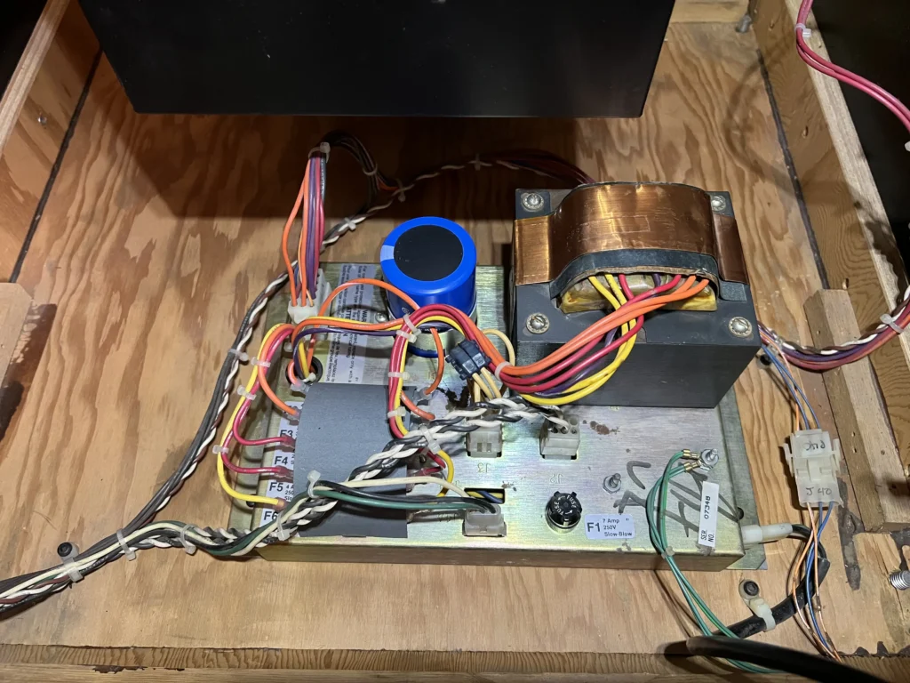 Space Duel Arcade Upright by Atari - Power Block Rebuild