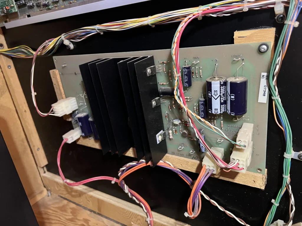 Space Duel Arcade Upright by Atari - Power Block Rebuild