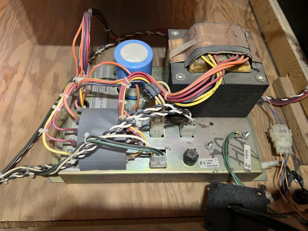 Space Duel Arcade Upright by Atari - Power Block Rebuild