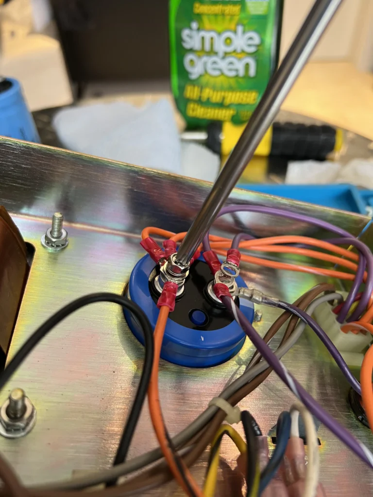 Space Duel Arcade Upright by Atari - Power Block Rebuild