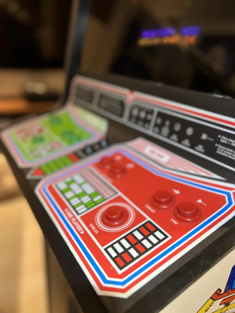 Space Duel Arcade Upright by Atari - Restore Complete - Antonio Borba