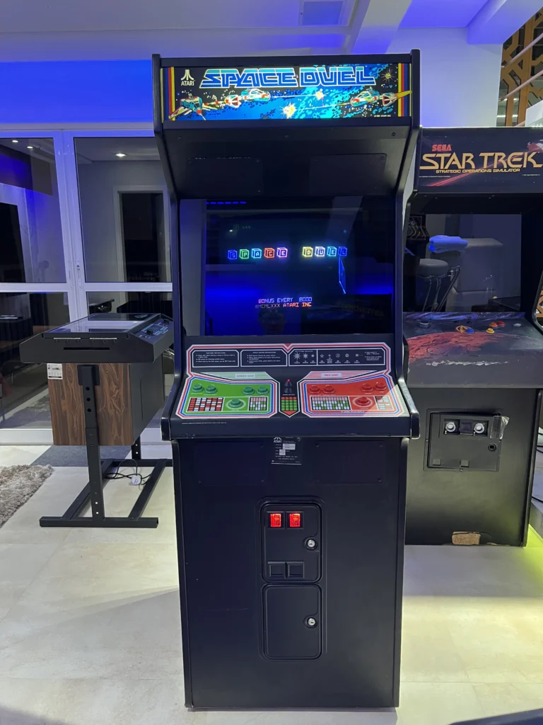 Space Duel Arcade Upright by Atari - Restore Complete - Antonio Borba