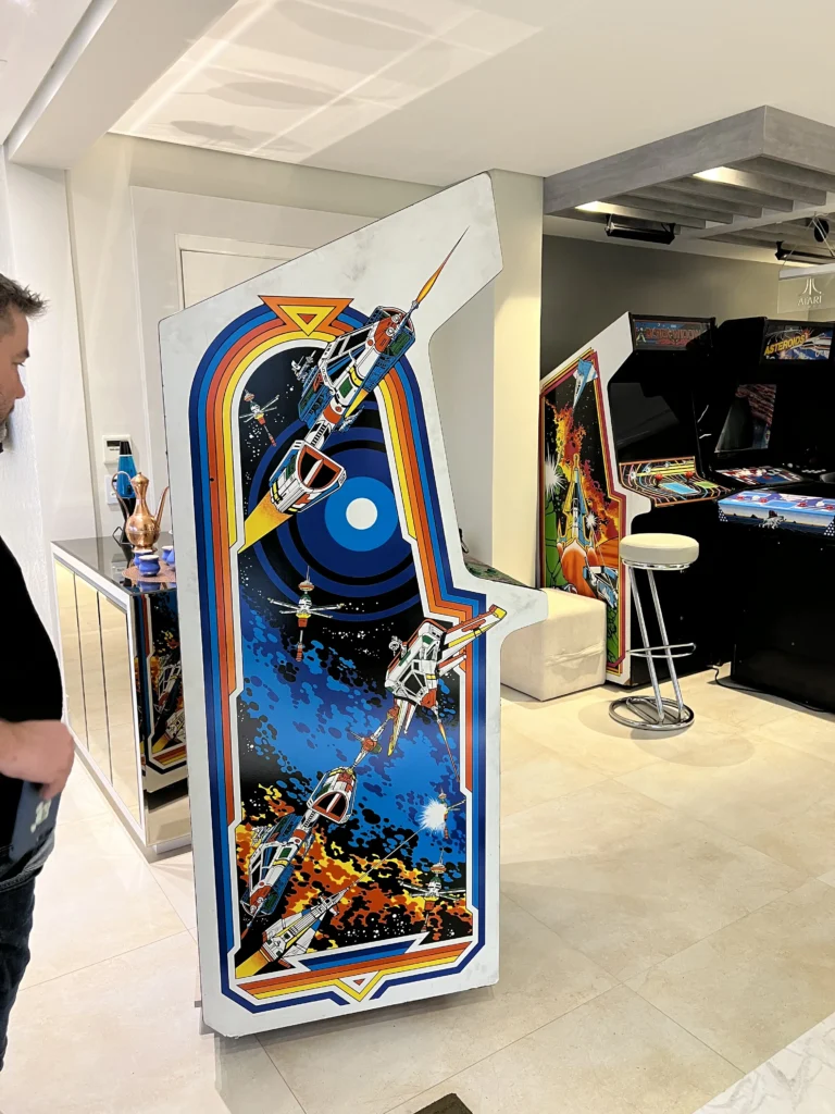 Space Duel Arcade Upright by Atari