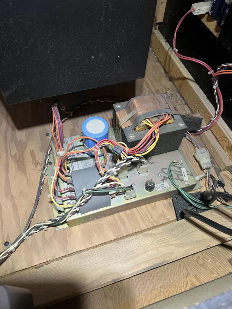 Space Duel Arcade Upright by Atari - Power Module