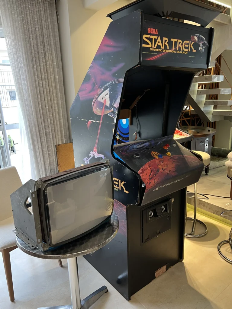 Star Trek Sega Arcade - G08-003 Vector Monitor