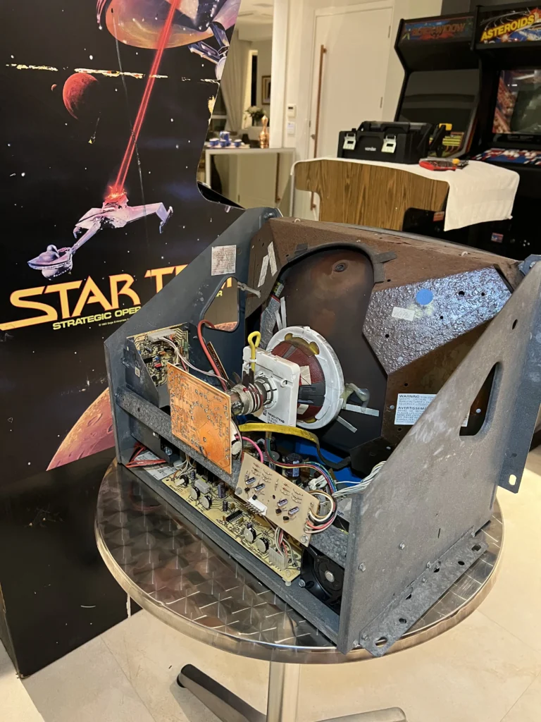 Star Trek Sega Arcade - G08-003 Vector Monitor