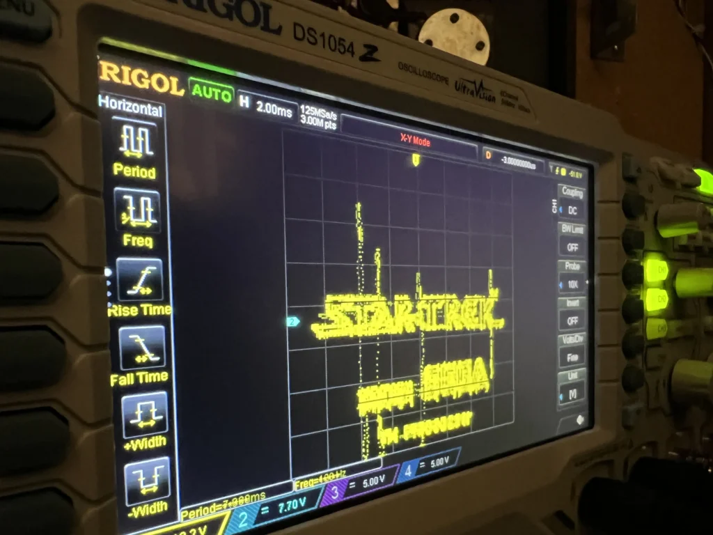 Star Trek Sega Arcade - G08-003 Vector Monitor