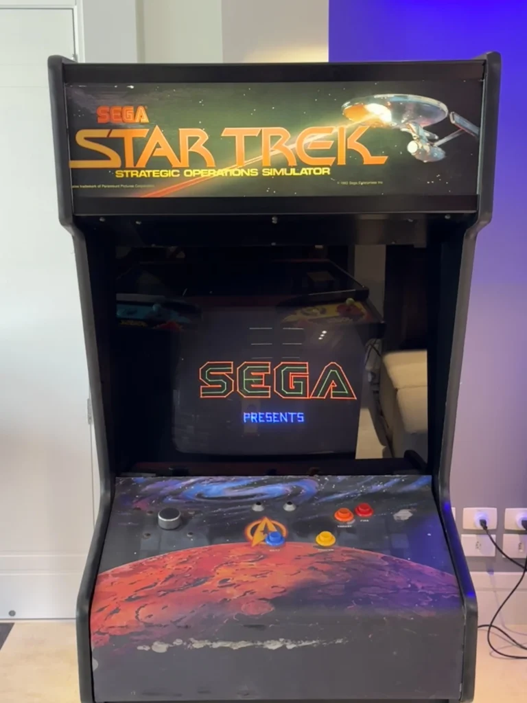 Star Trek Sega Arcade - Color Vector - Restoration Complete - Antonio Borba