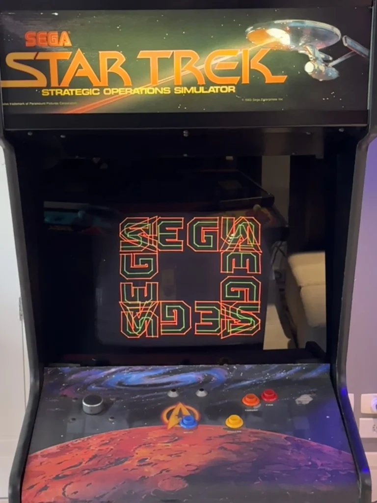 Star Trek Sega Arcade - Color Vector - Restoration Complete - Antonio Borba