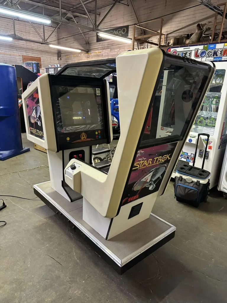 Star Trek Sega Arcade Captain's Chair