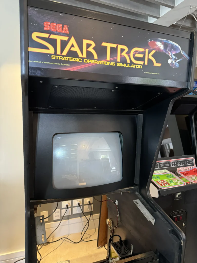 Star Trek Sega Arcade - Color Vector - Restoration - Bezel and Plexi