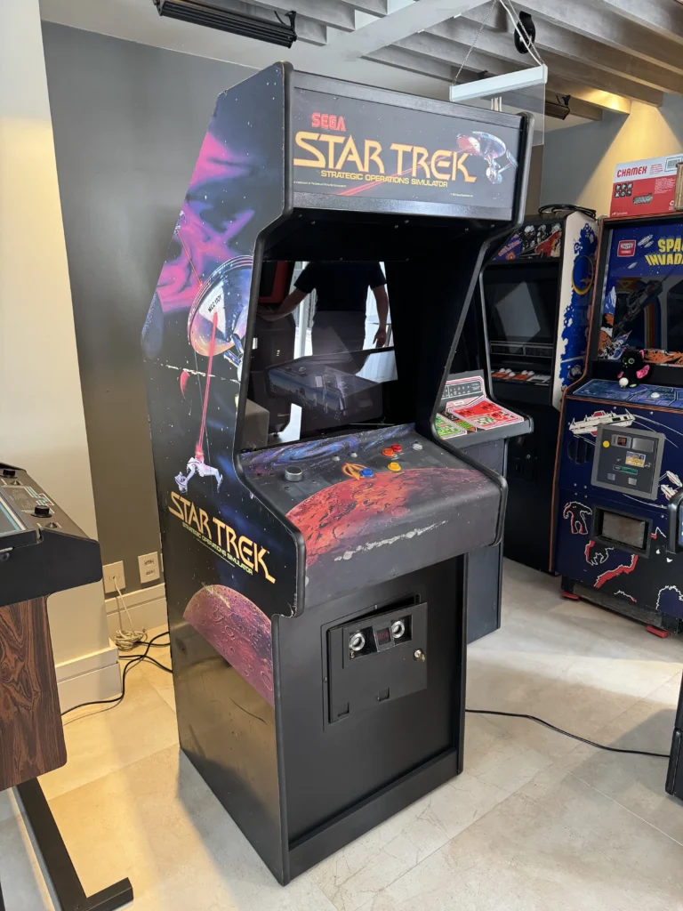 Star Trek Sega Arcade - Color Vector - Restoration - Coin Door Button