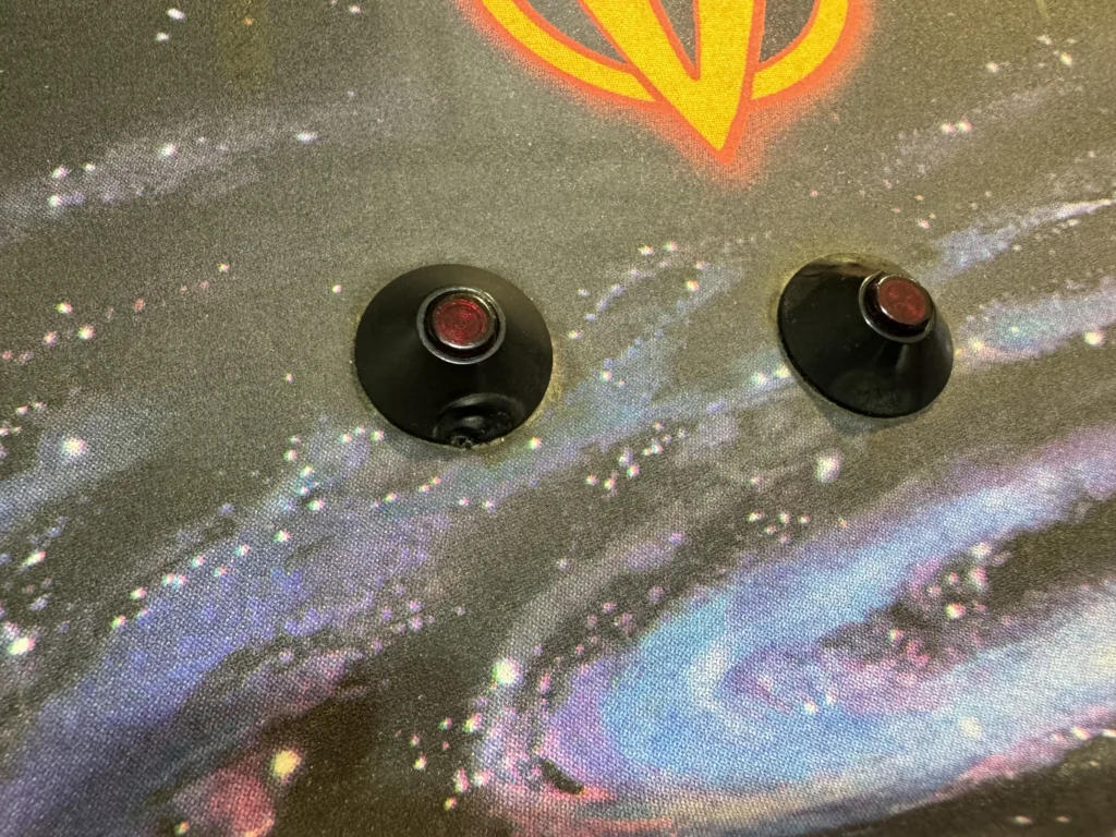 Star Trek Sega Arcade - Color Vector - Restoration - Control Panel