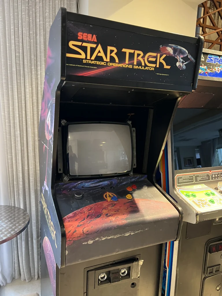 Star Trek Sega Arcade - Color Vector - Restoration - Bezel and Plexi