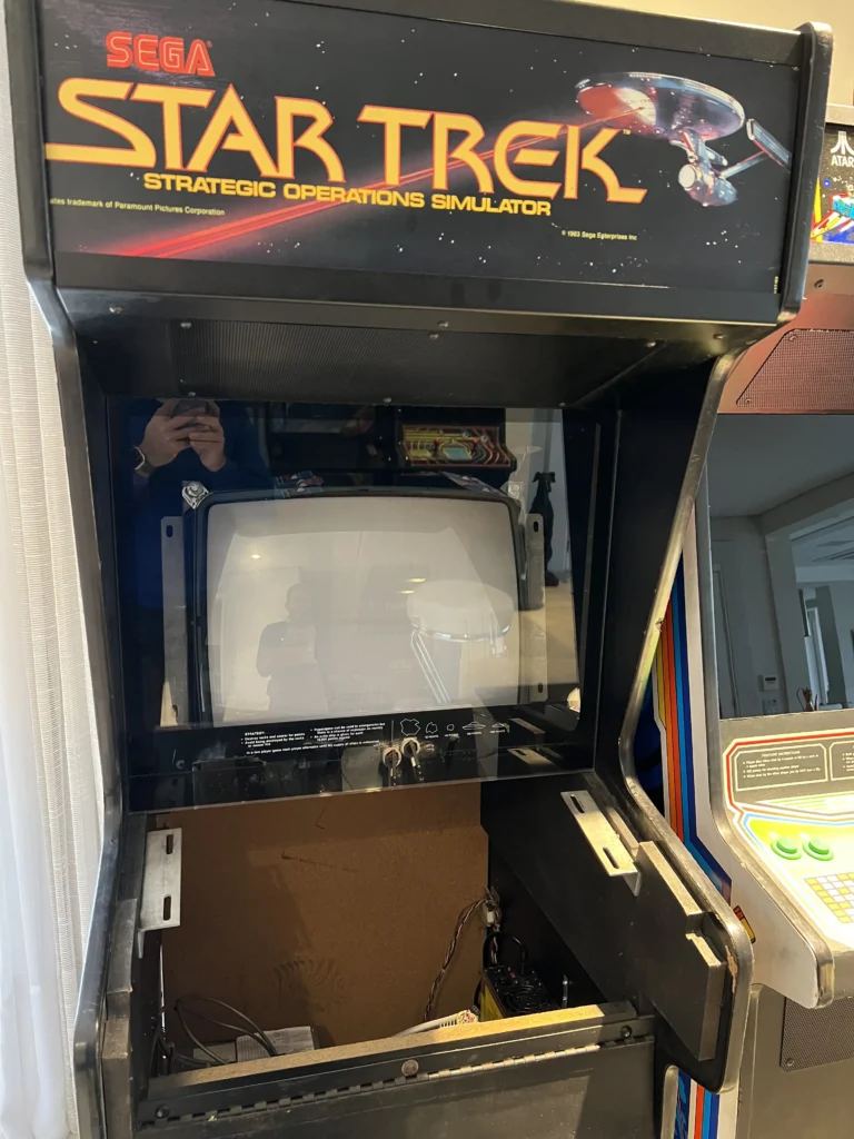 Star Trek Sega Arcade - Color Vector - Restoration - Bezel and Plexi