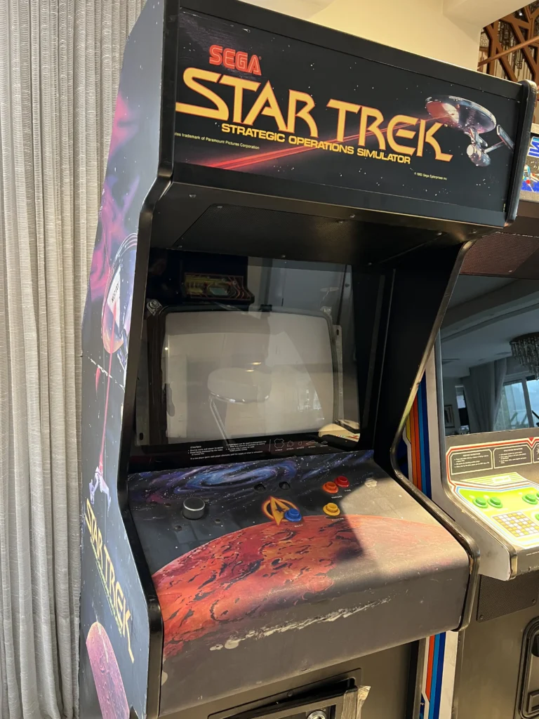 Star Trek Sega Arcade - Color Vector - Restoration - Bezel and Plexi