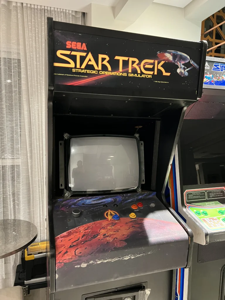 Star Trek Sega Arcade - Color Vector - Restoration - Bezel and Plexi