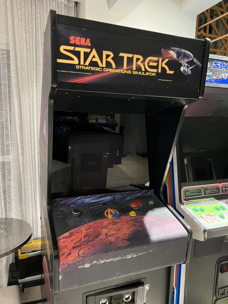 Star Trek Sega Arcade - Color Vector - Restoration - Bezel and Plexi