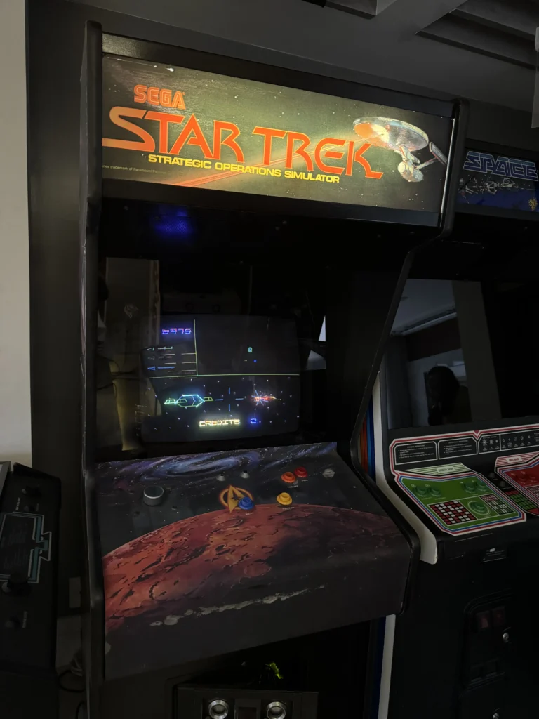 Star Trek Sega Arcade - Color Vector - Restoration - Bezel and Plexi