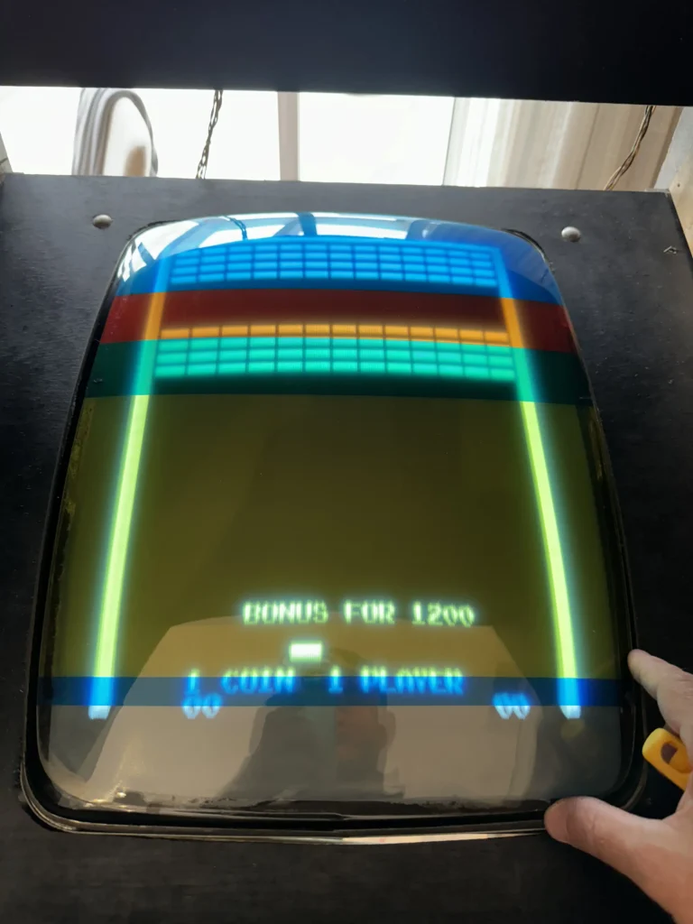 Super Breakout - Atari Arcade Game - Overlay Adjustment