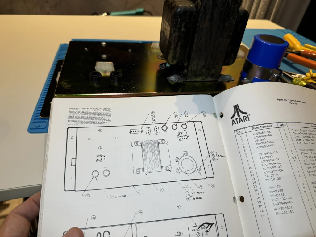 Super Breakout - Atari Arcade Game - Power Brick Restore