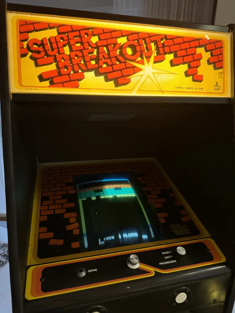 Super Breakout - Atari Arcade Game - First Test